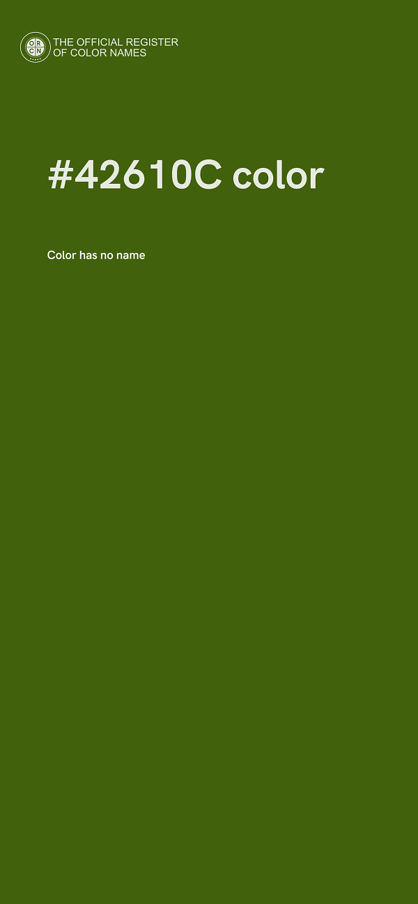 #42610C color image