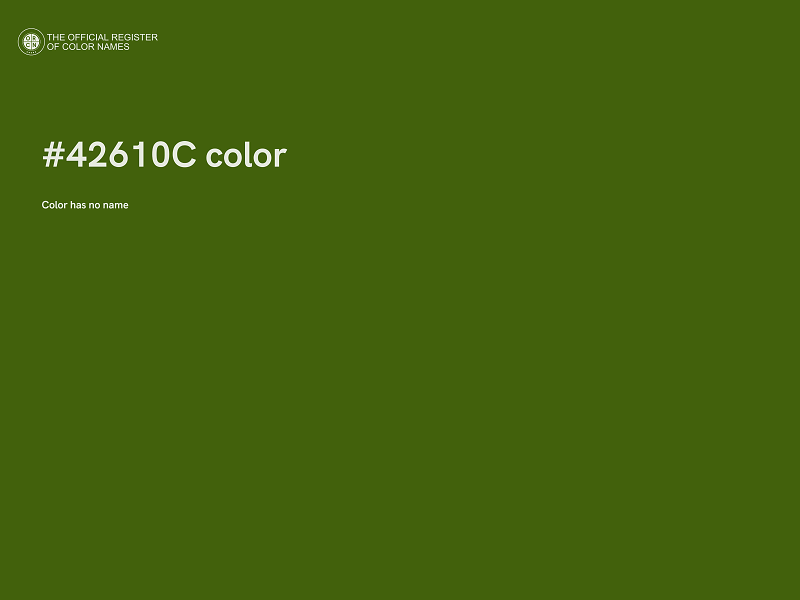 #42610C color image