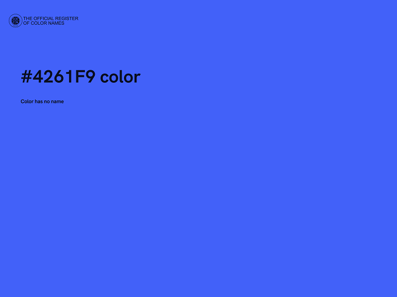 #4261F9 color image