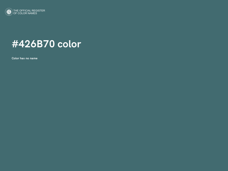 #426B70 color image