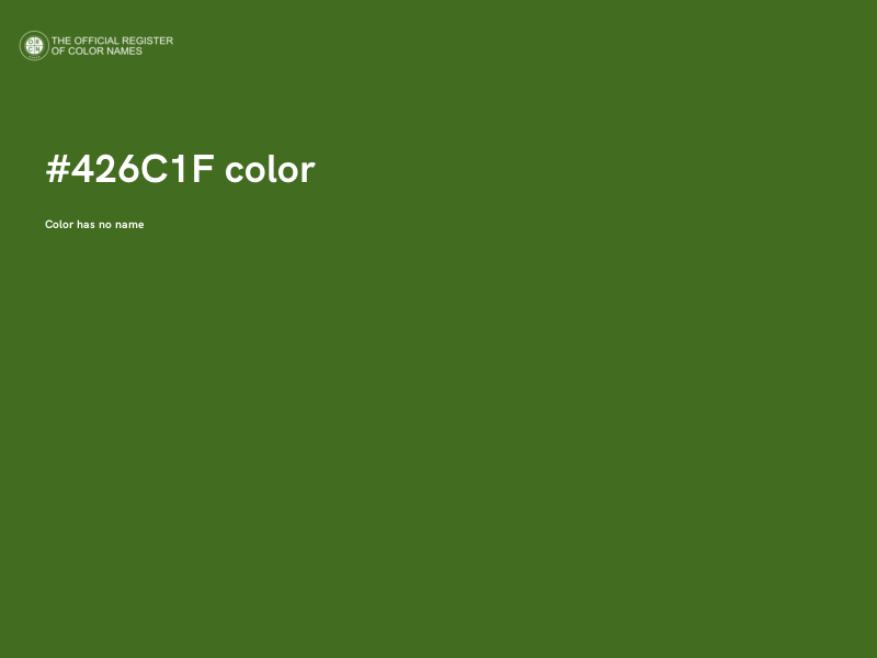 #426C1F color image