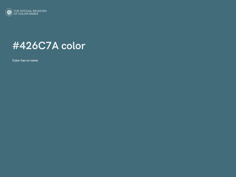 #426C7A color image