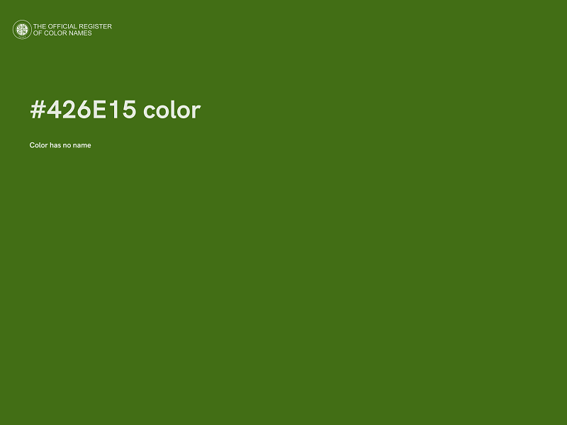 #426E15 color image