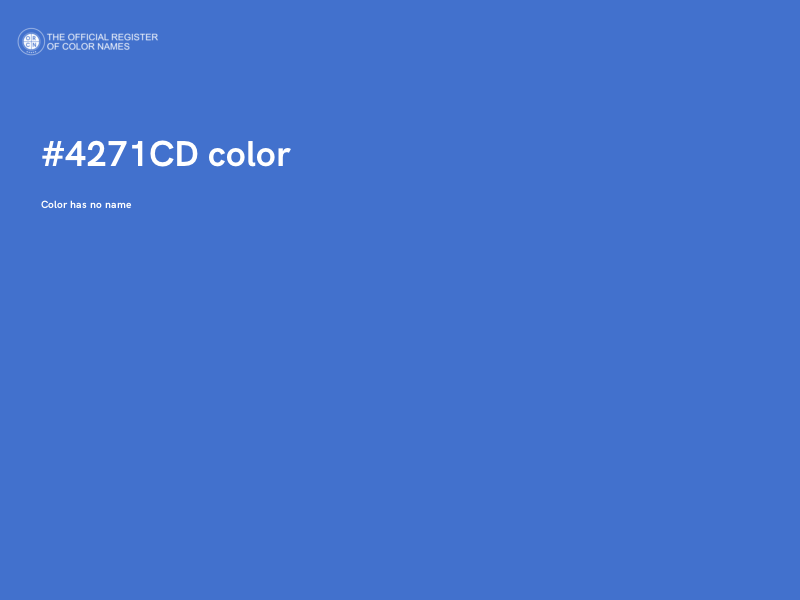 #4271CD color image