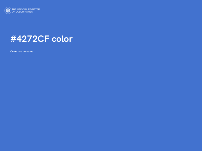 #4272CF color image
