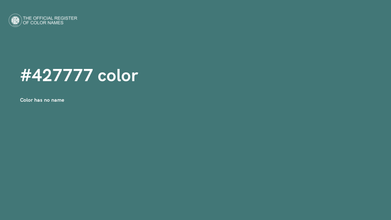 #427777 color image