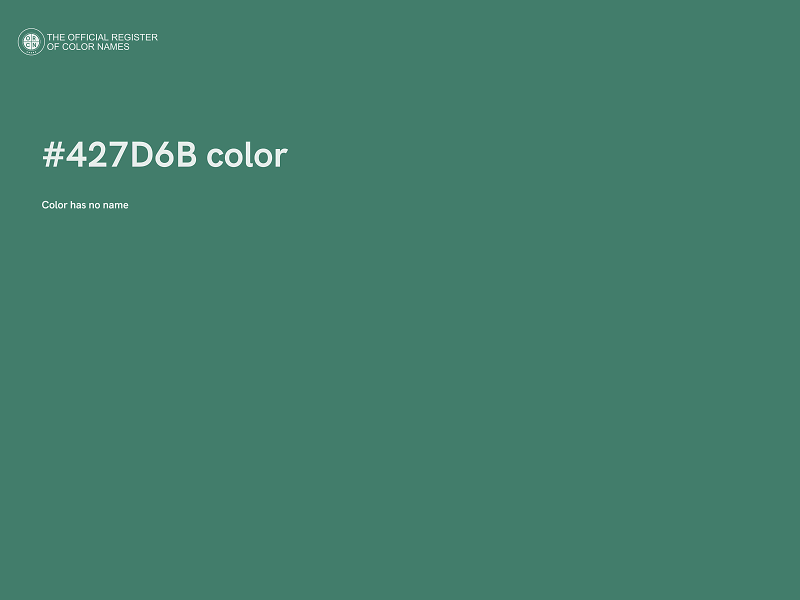 #427D6B color image