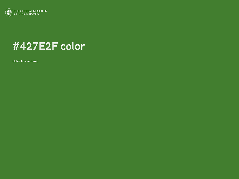 #427E2F color image