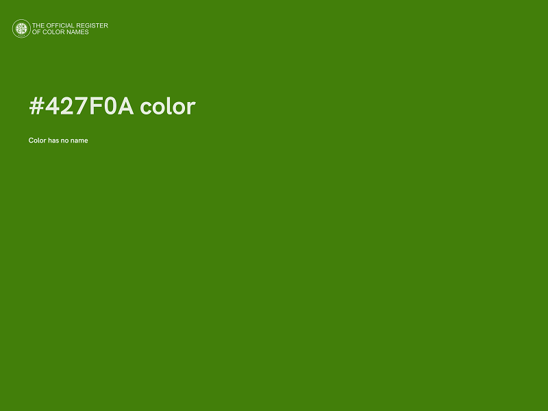 #427F0A color image