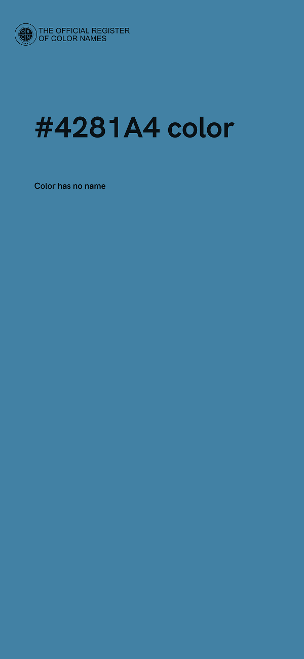 #4281A4 color image