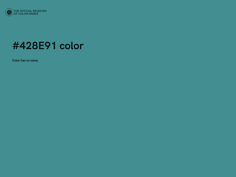 #428E91 color image