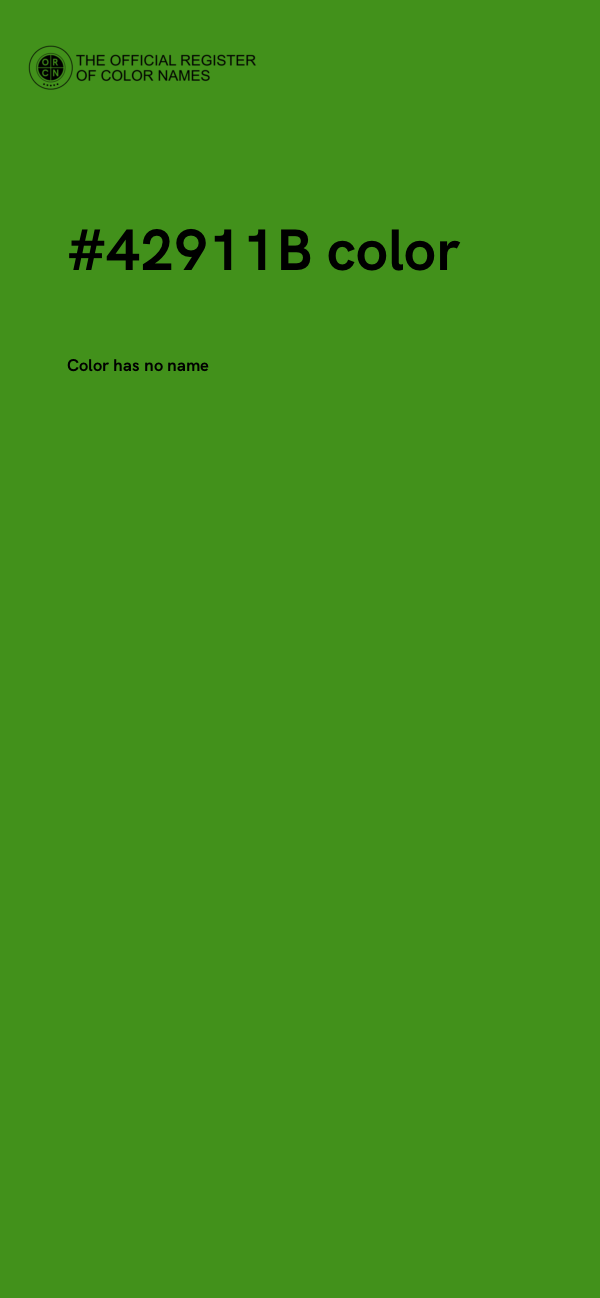 #42911B color image