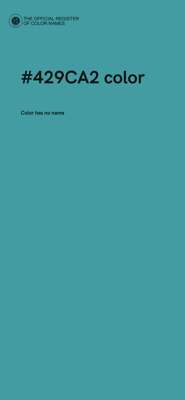 #429CA2 color image