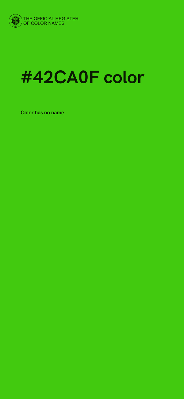 #42CA0F color image