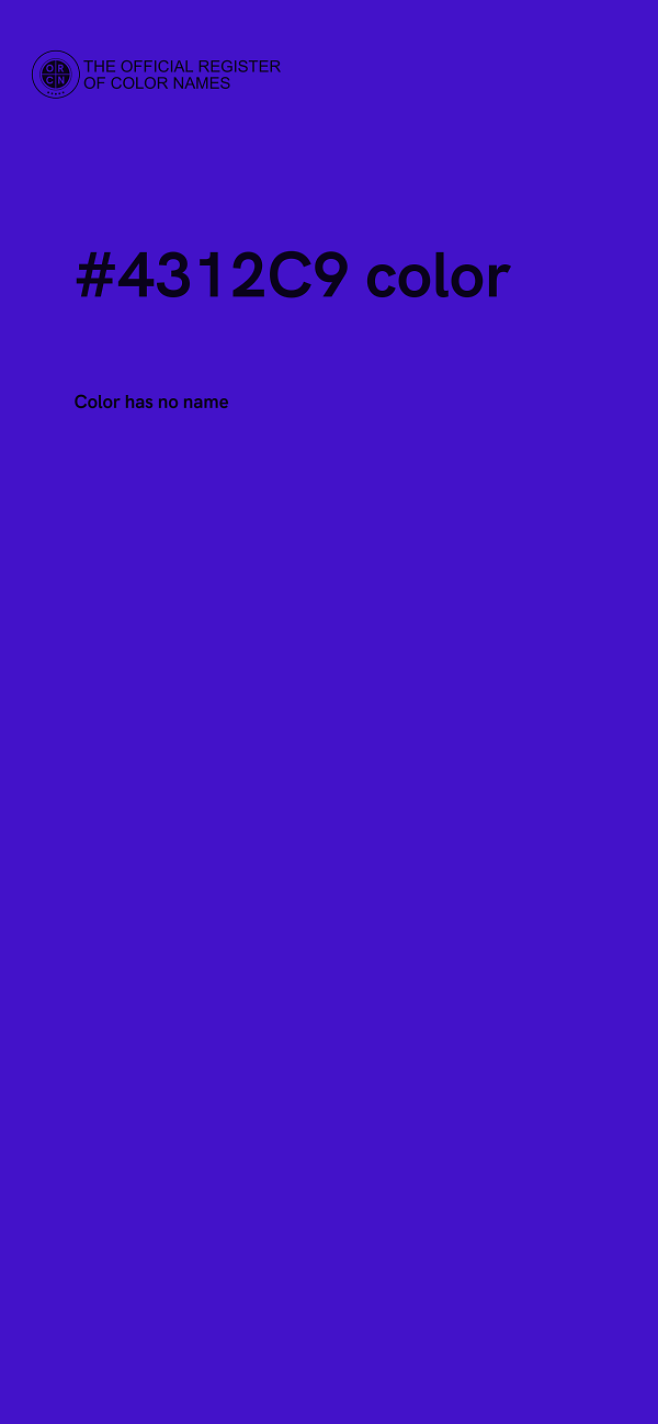 #4312C9 color image