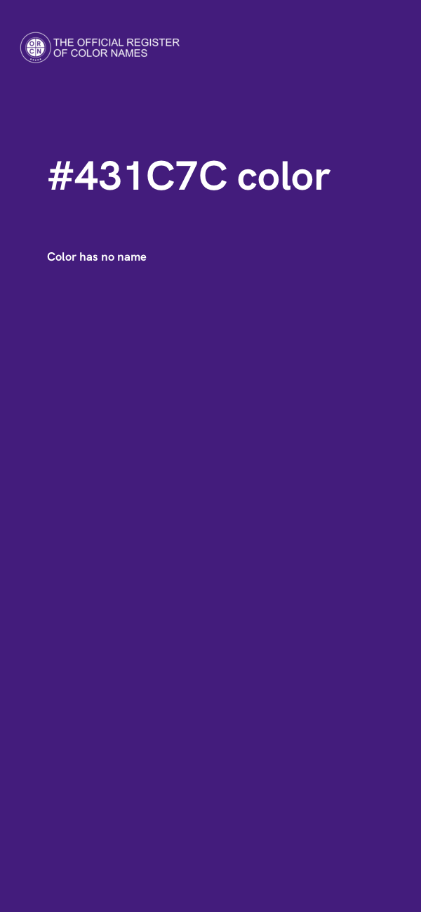 #431C7C color image