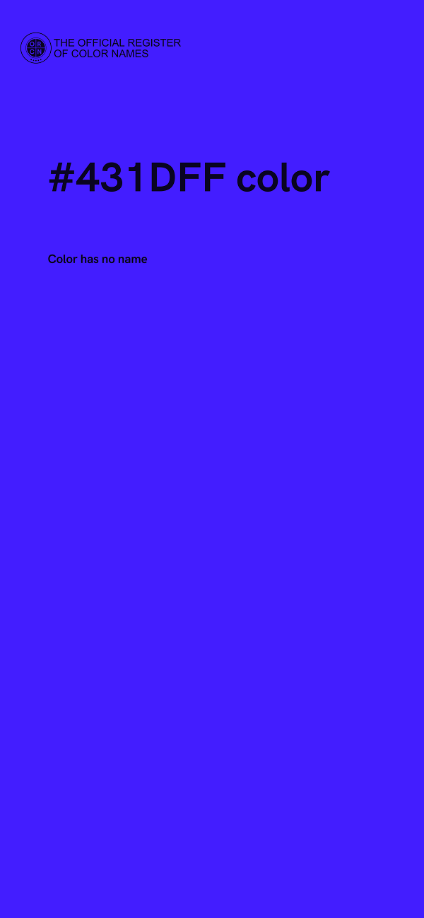 #431DFF color image