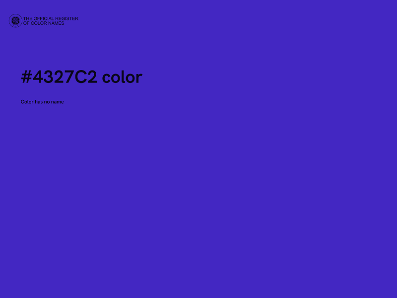 #4327C2 color image
