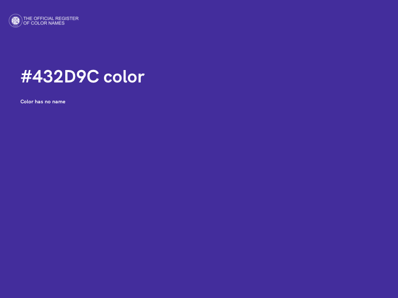 #432D9C color image