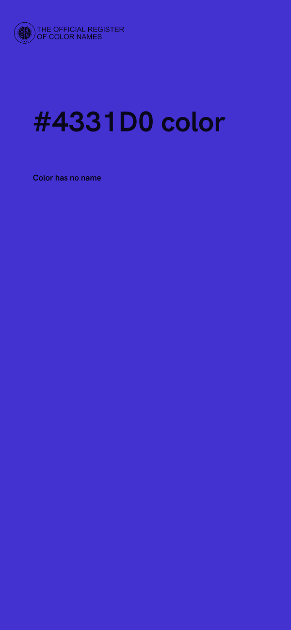 #4331D0 color image