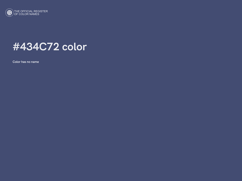 #434C72 color image