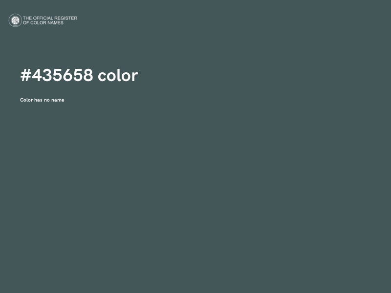 #435658 color image