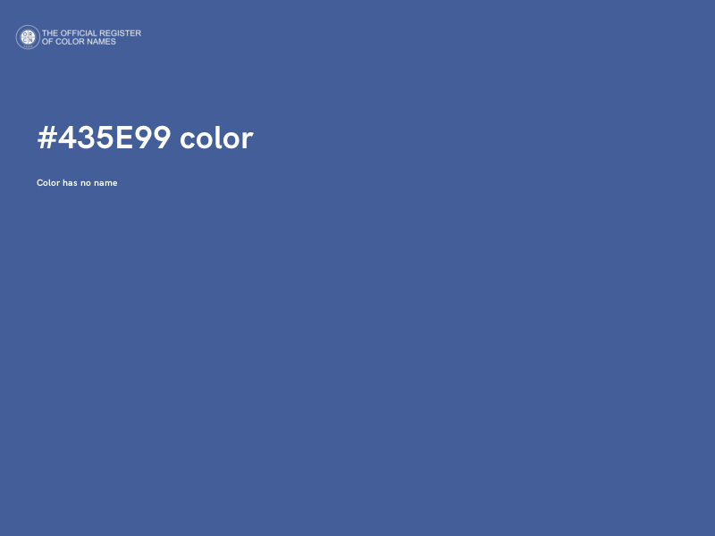 #435E99 color image