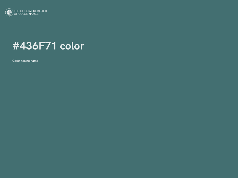 #436F71 color image