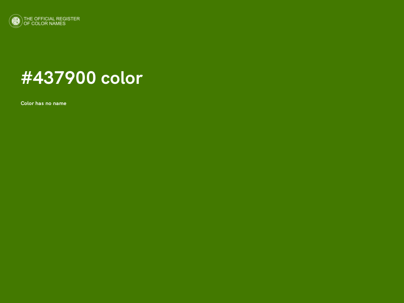 #437900 color image