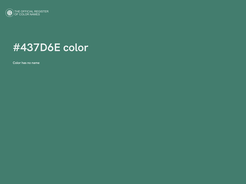 #437D6E color image