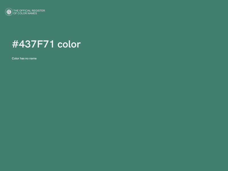 #437F71 color image