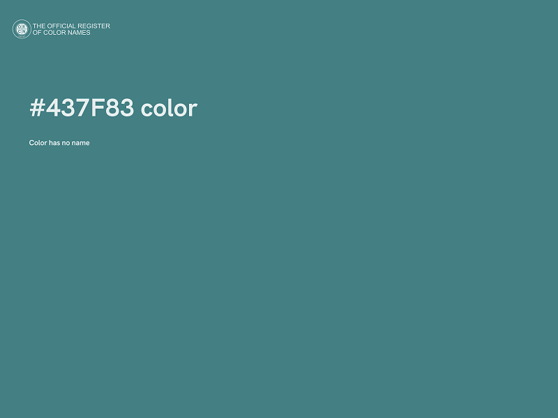 #437F83 color image