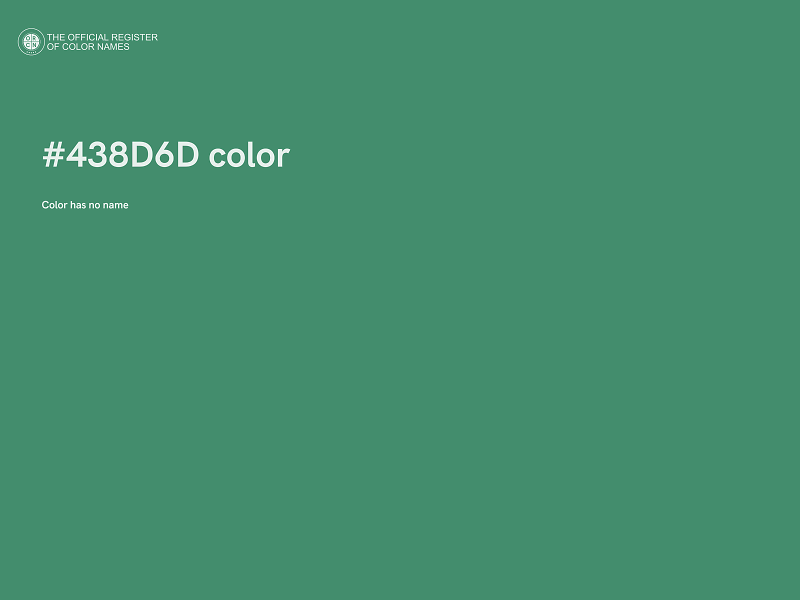 #438D6D color image