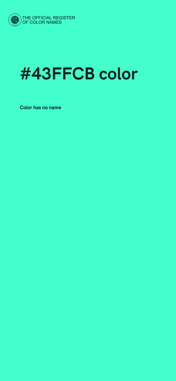 #43FFCB color image
