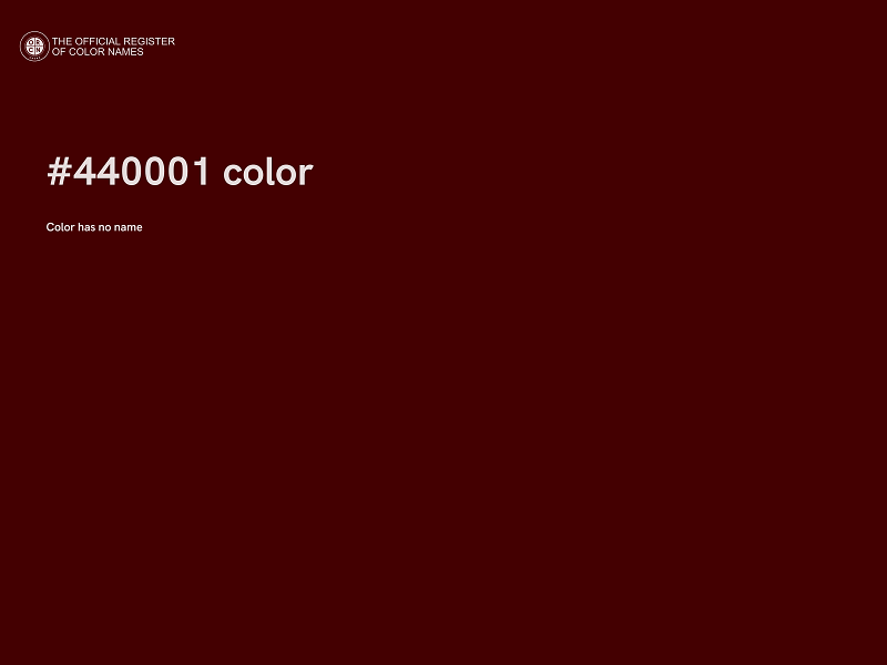 #440001 color image