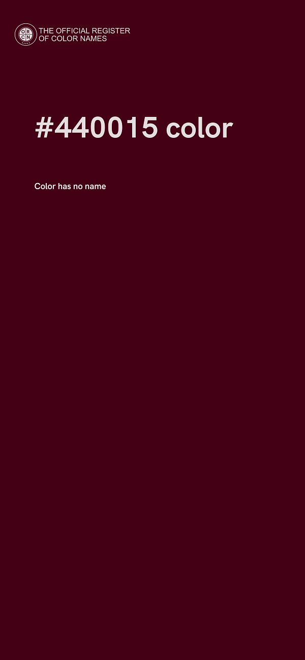 #440015 color image