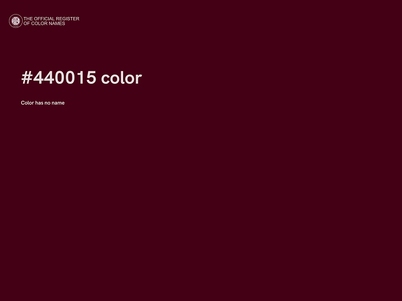 #440015 color image
