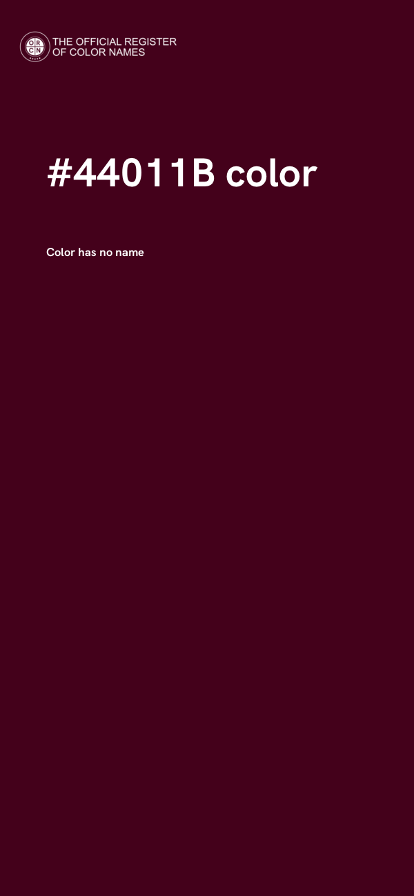#44011B color image