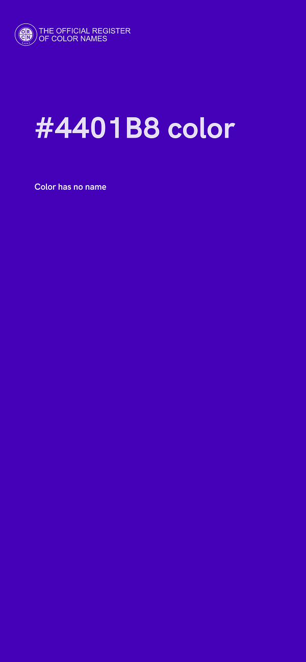 #4401B8 color image