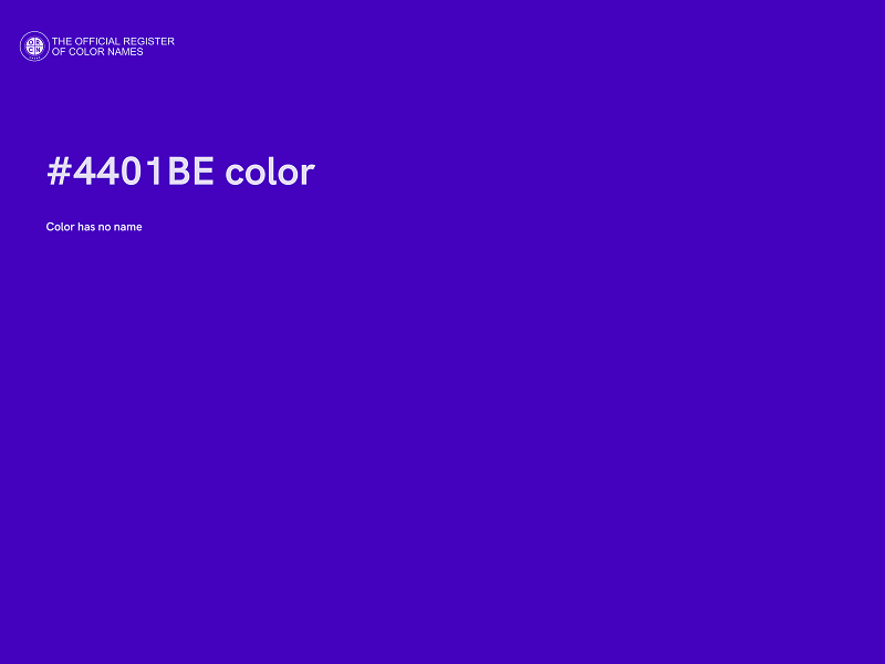 #4401BE color image