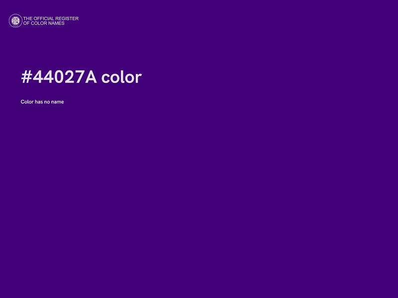 #44027A color image