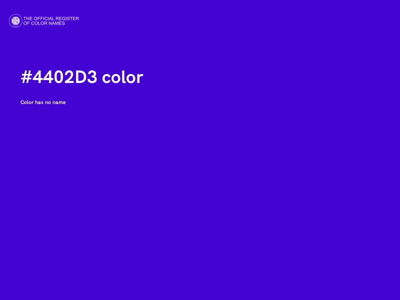 #4402D3 color image