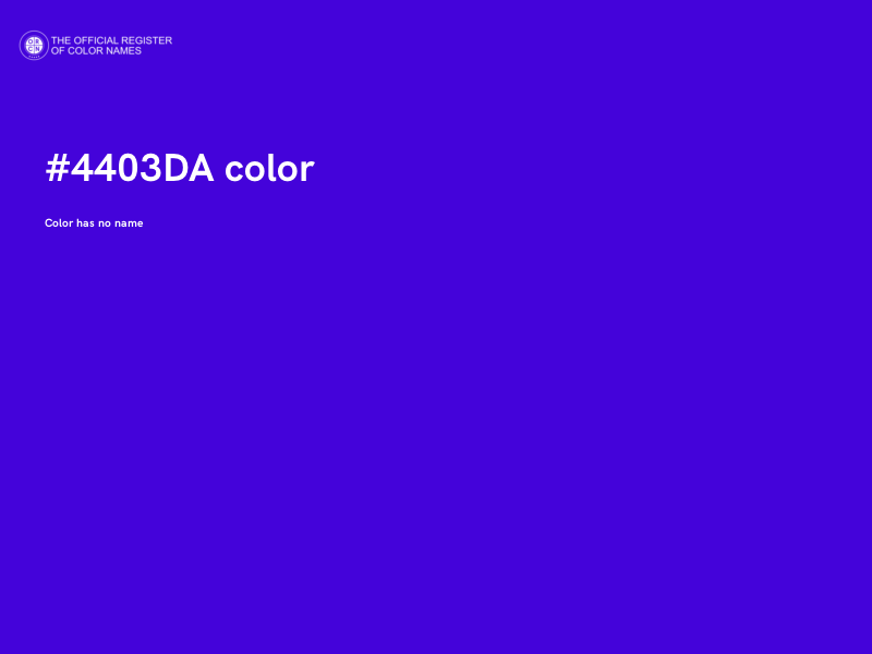 #4403DA color image