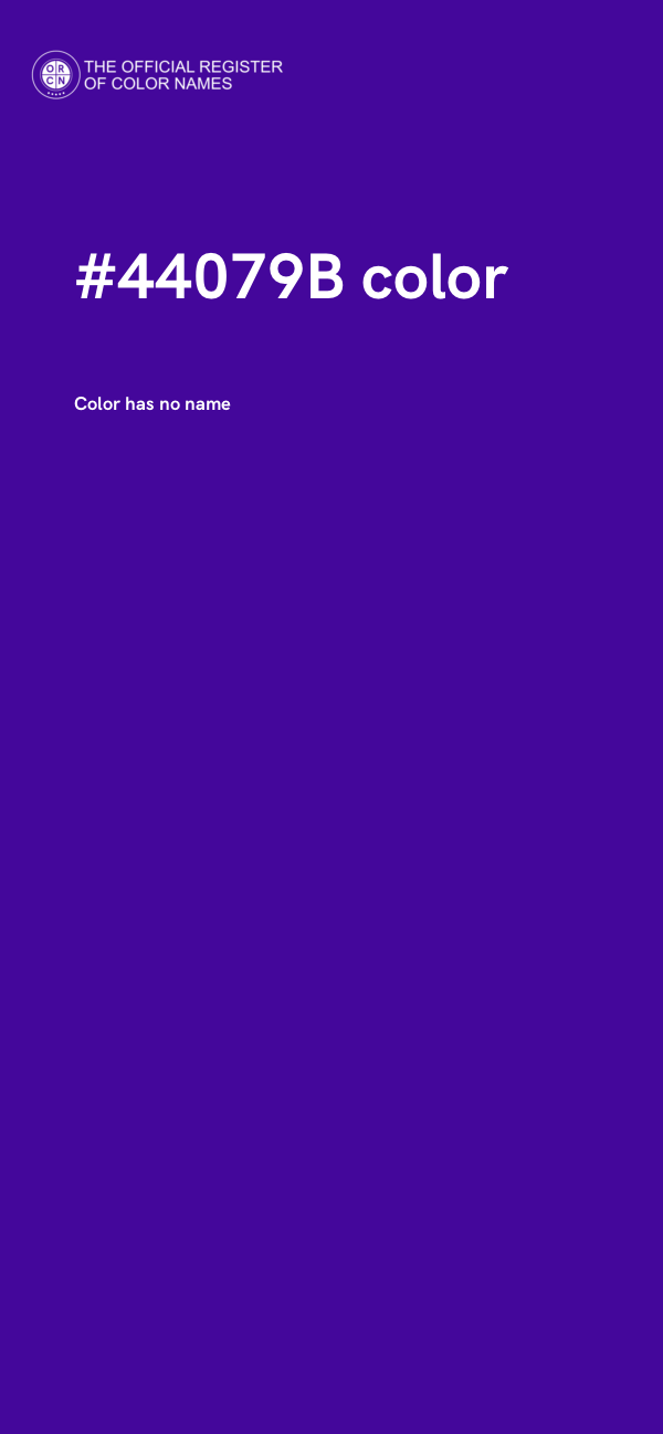 #44079B color image