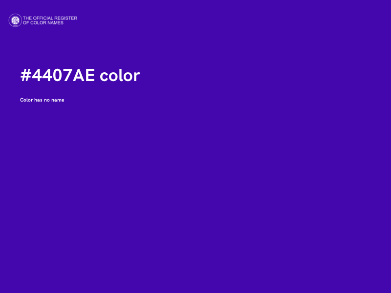 #4407AE color image