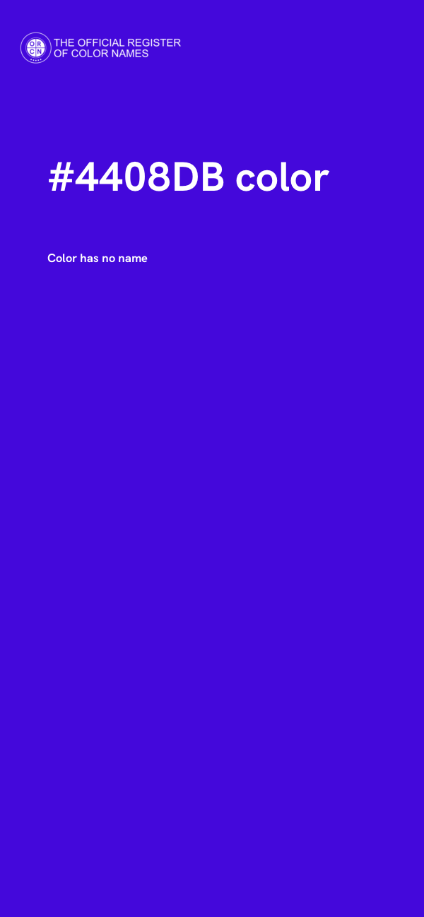 #4408DB color image