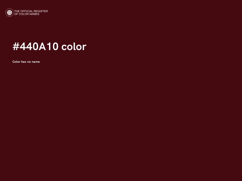 #440A10 color image