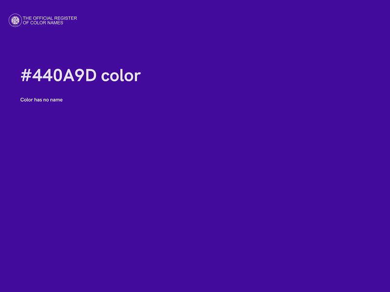 #440A9D color image