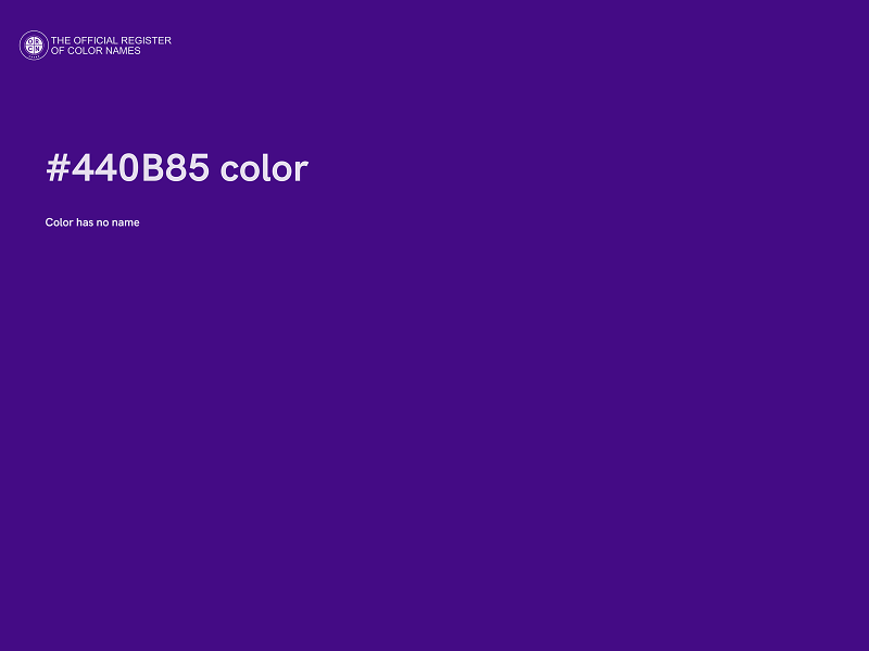 #440B85 color image