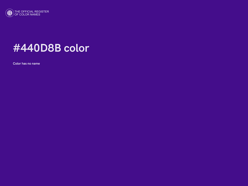 #440D8B color image